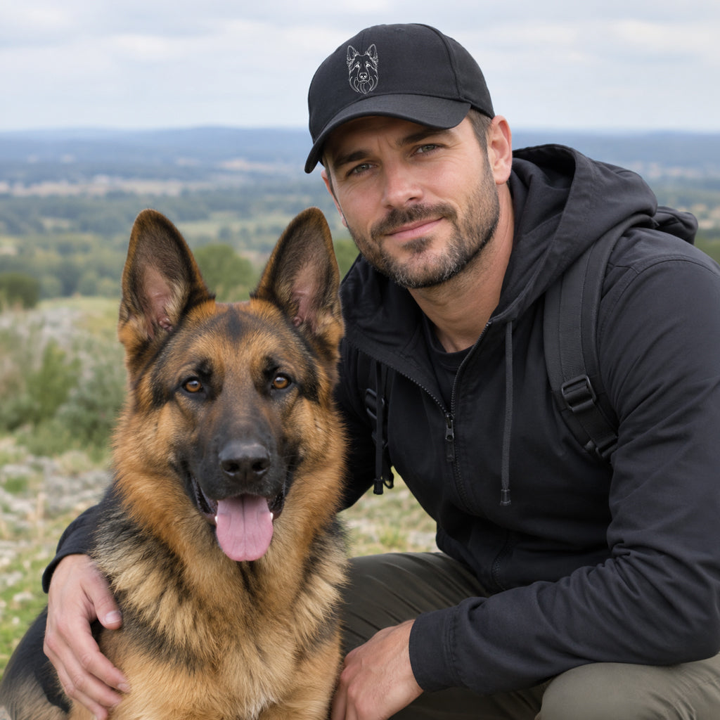 German Shepherd Classic Dark Cap